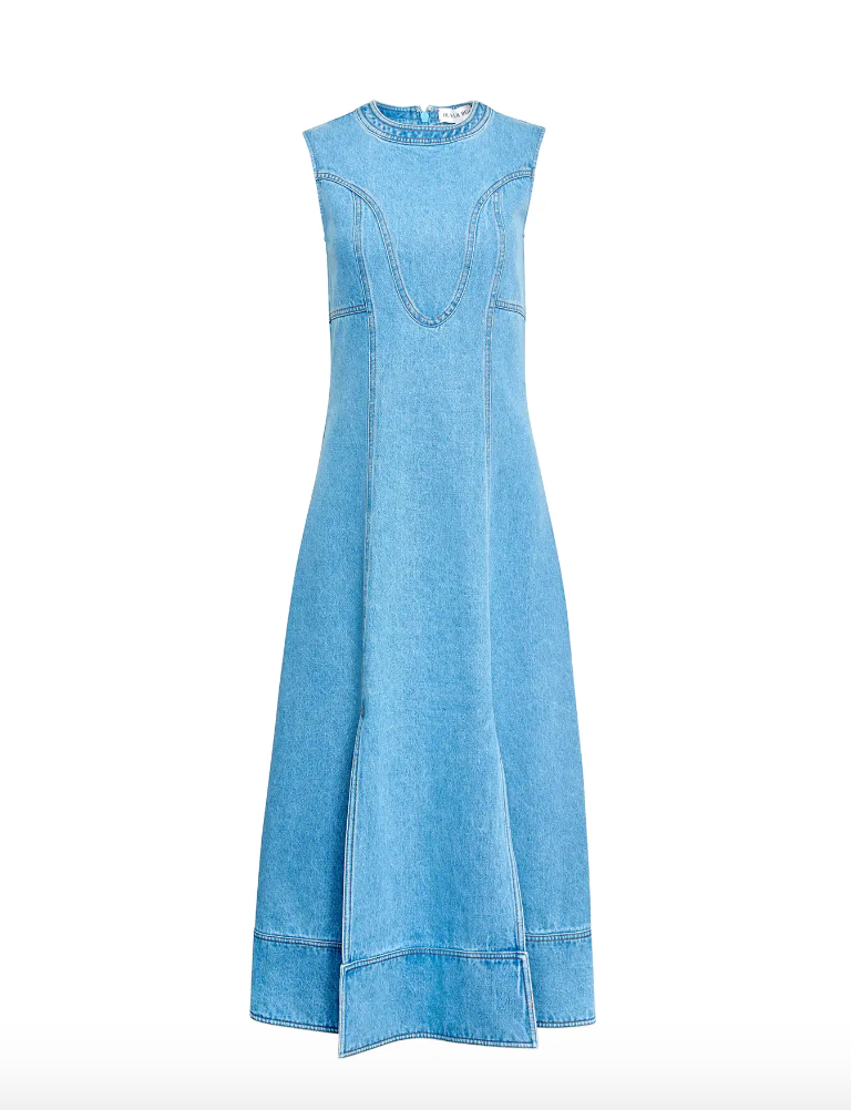 Hunter Bell Sedona Dress in Vintage Denim (2)