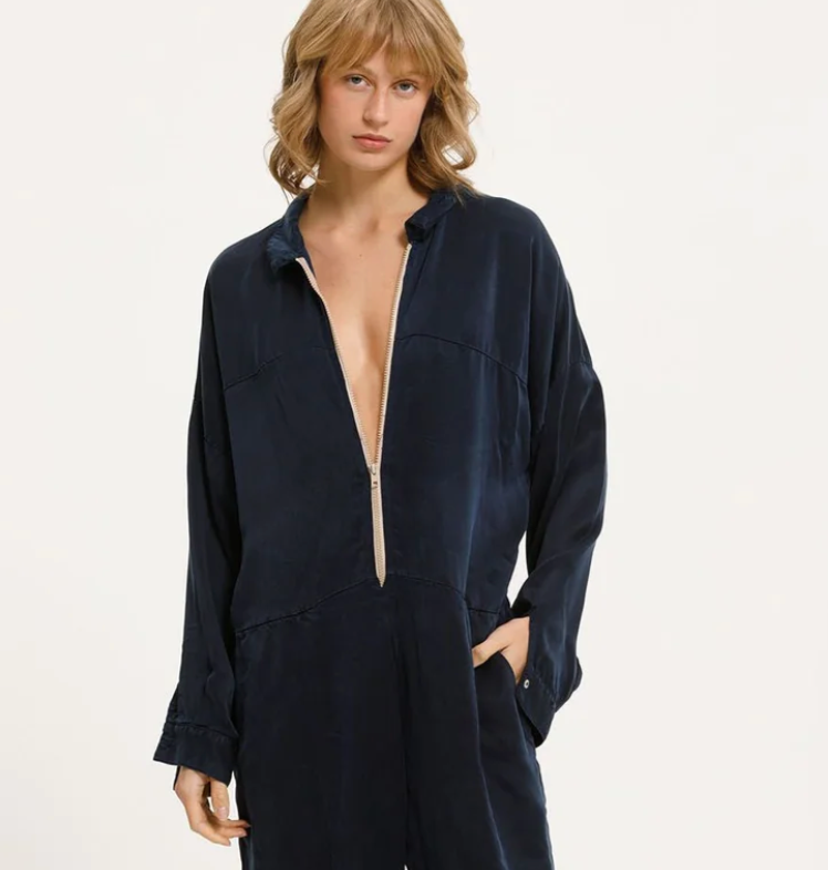 Cali Dreaming Flightsuit in French Navy Grace Geier