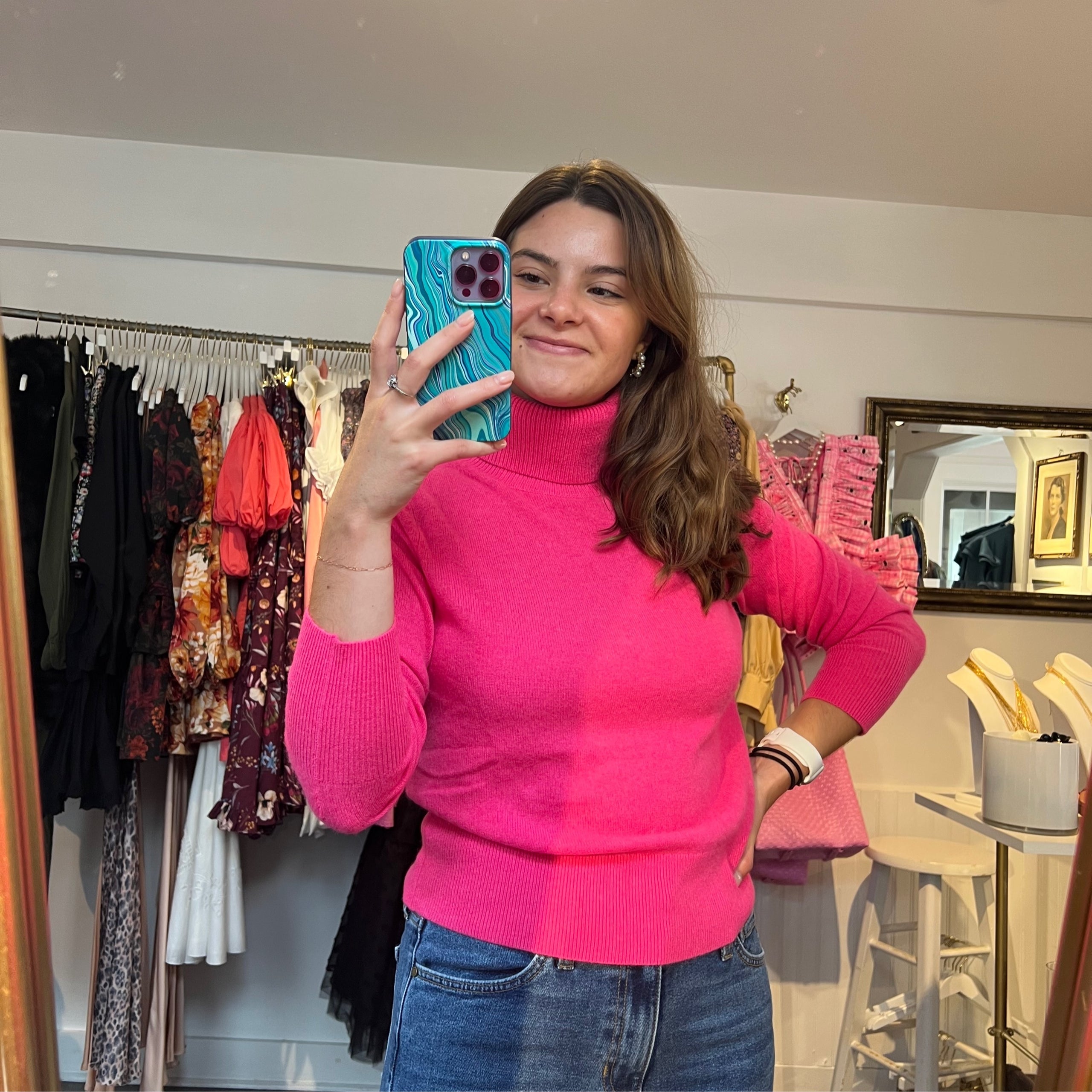 White and discount warren cashmere turtleneck